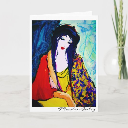 T.野鳥捕獲者ヘイリー著ローラのベレー帽 カード (正面)