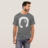 T- 頭脳で働くワイシャツ|のコグ Tシャツ (正面フル)