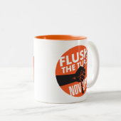 T*** 11月3日マグカップのフラッシュ ツートーンマグカップ (正面右)