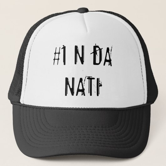 t、#1 N DA NATI キャップ (正面)