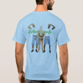 T-1biancuzzo及び2negros-2は乗組員住んでいます Tシャツ (裏面)