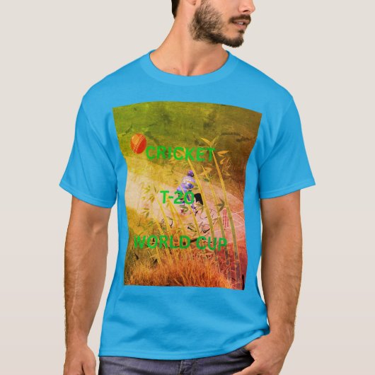 T-20 WORLD CUP CRICKET Tシャツ (正面)