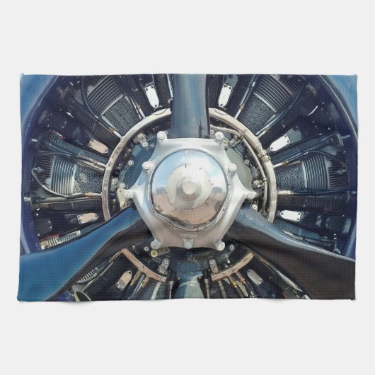 T-28トロイア キッチンタオル (横)