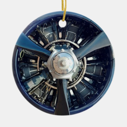 T-28トロイア セラミックオーナメント (正面)