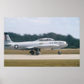 T-33射撃、 発砲星 ポスター (正面)