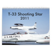 T-33流星 カレンダー (カバー)