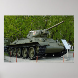 T-34タンク ポスター