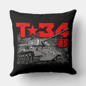 T-34-85ソ連中戦車 クッション (裏面)