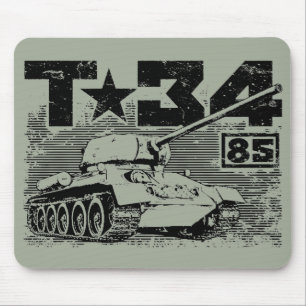 T-34-85ソ連中戦車 マウスパッド