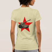 T-34-85ソ連中戦車 Tシャツ (裏面)