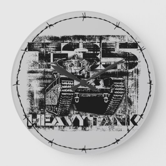 T-35アクリルの柱時計 ラージ壁時計 (正面)