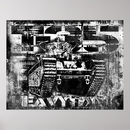 T-35プリント ポスター (正面)