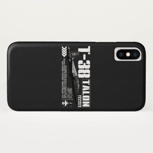 T-38タロン Case-Mate iPhoneケース (裏面(横))