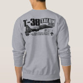 T-38爪 スウェットシャツ (裏面)