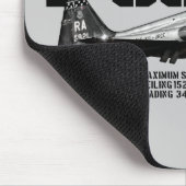 T-38爪 マウスパッド (コーナー)