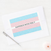 T 3.0ステッカーでサフィクス – 4パック 長方形シール (封筒)