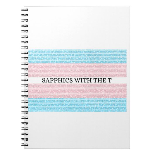 T 3.0ノートブックでサフィクス ノートブック (正面)