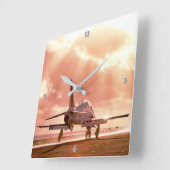 T-45Cゴシック スクエア壁時計 (傾斜)
