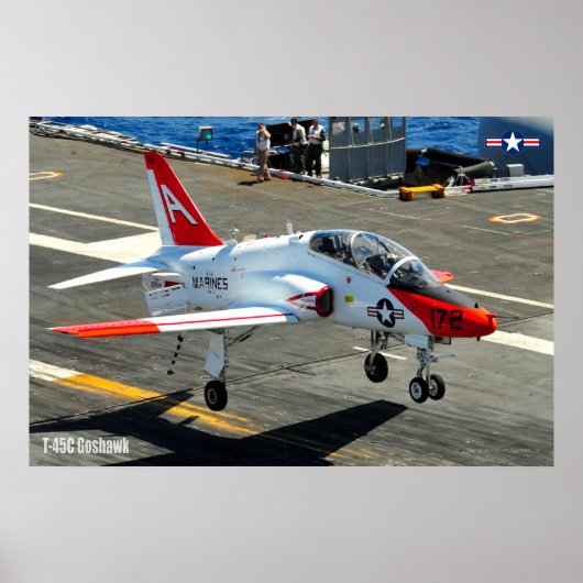 T-45C GOSHAWK ポスター (正面)