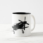 T-51ムスタング ツートーンマグカップ (正面右)