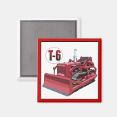 T-6クローラ マグネット (正面/裏面)