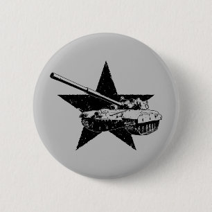 T-64主戦車 缶バッジ