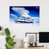 T-6AテクサンII ポスター (ホームオフィス)