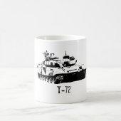 T-72ロシアのなタンクマグ コーヒーマグカップ (中央)