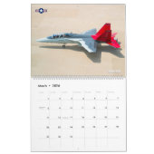 T-7Aレッドホーク カレンダー (3月 2026)