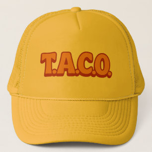 T.A.C.Oハット(レタリング) キャップ