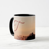 "T" ArborCrosse Initial Mug  マグカップ (正面左)