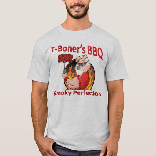 T Boners BBQ Tシャツ (正面)