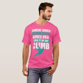 t Dries Blood Clogs Bones Heal Rock Climbing Tシャツ (正面フル)