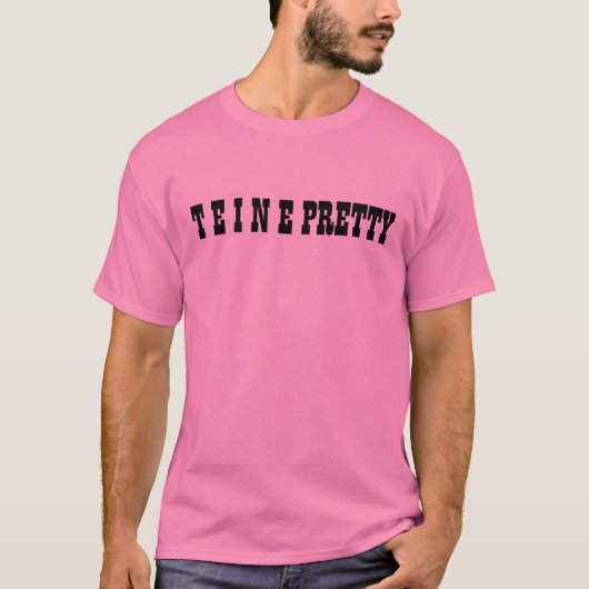 T E I N.E. PRETTY Tシャツ (正面)