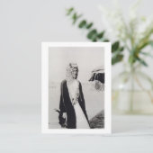 T. E. Lawrence in Arab Dress （B/w写真） ポストカード (スタンド正面)