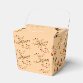 T&G – 感謝祭ギフトラッパー フェイバーボックス