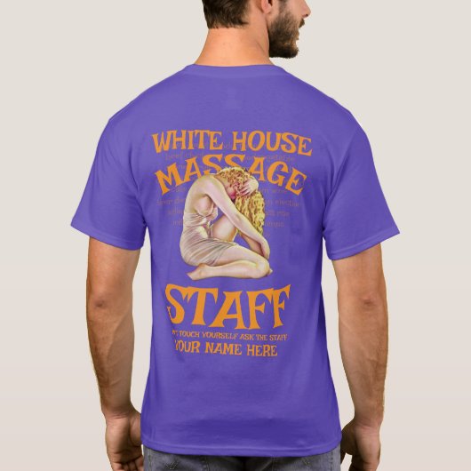 T GOVT FISA ATF TSA FEMA HUD IRS DHS LF  FV GSW FV Tシャツ (裏面)