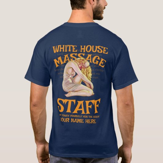 T GOVT FISA ATF TSA FEMA HUD IRS DHS LF  FV GSW FV Tシャツ (裏面)