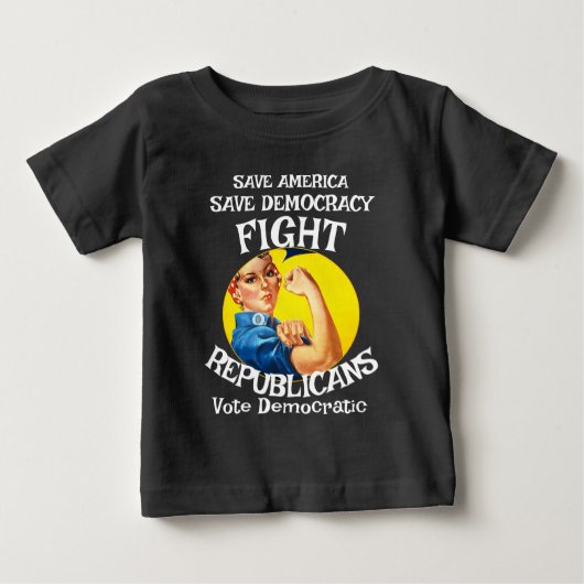 T GOVT FISA ATF TSA FEMA HUD IRS DHS LF GSW COST T ベビーTシャツ (正面)
