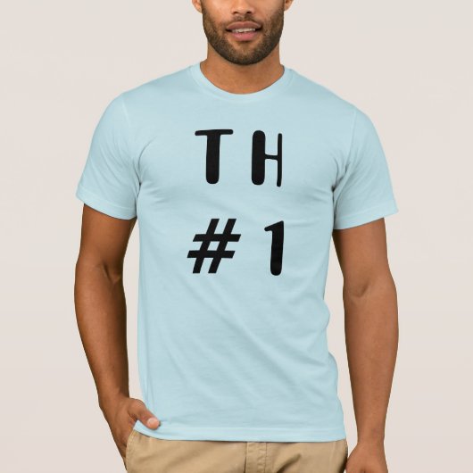 T H # 1 Tシャツ (正面)