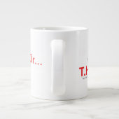 T.H.E.Mマグカップ ジャンボコーヒーマグカップ (裏面)