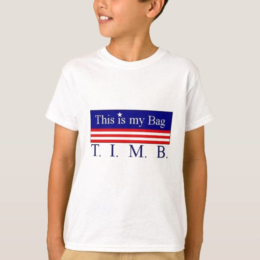 T.I.M.B.キッズシャツ#1 Tシャツ (正面)