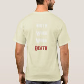 $T,ime.00 Tシャツ (裏面)