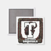 T is for Tarantula – GTA Style ABC Learning マグネット (正面/裏面)