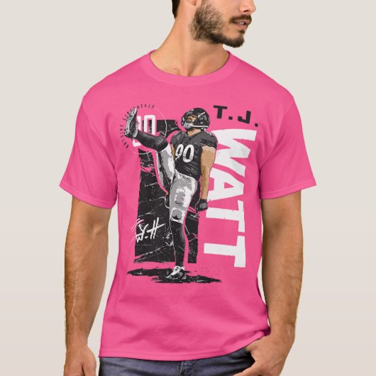 T.J.ワットラスベガスヴィンテージ Tシャツ (正面)