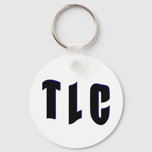 T L C キーホルダー (正面)