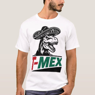 T-MEX 三色マリアッチ恐竜ストリートウェアTシャツ Tシャツ