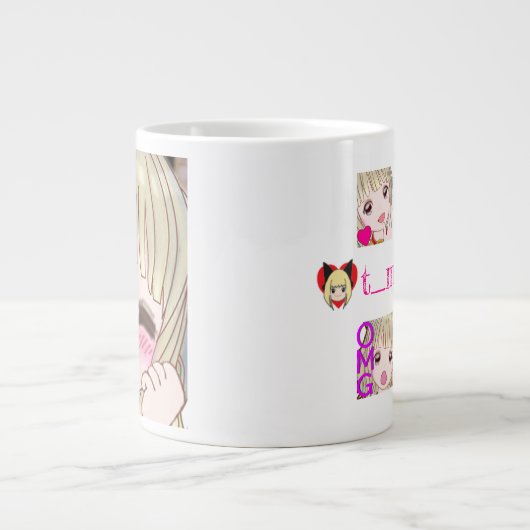 t_mikage big mug[W]/ミカゲビッグマグ[W] ジャンボコーヒーマグカップ (正面)