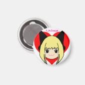 t_mikage magnetS[heart]/ミカゲマグネットS[heart] マグネット (正面/裏面)