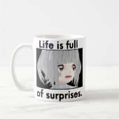 t_mikage surprise mug/ミカゲsurpriseマグ コーヒーマグカップ (左)